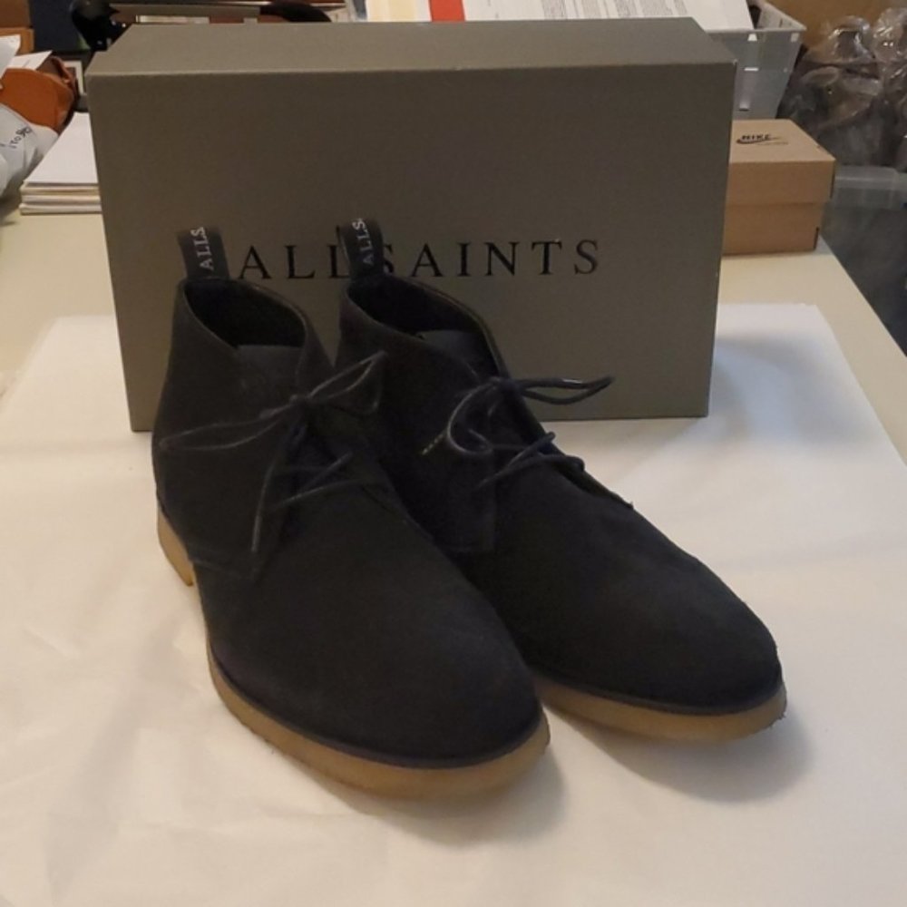 ALLSAINTS Men's Luke Suede Chukka Boots SZ 10